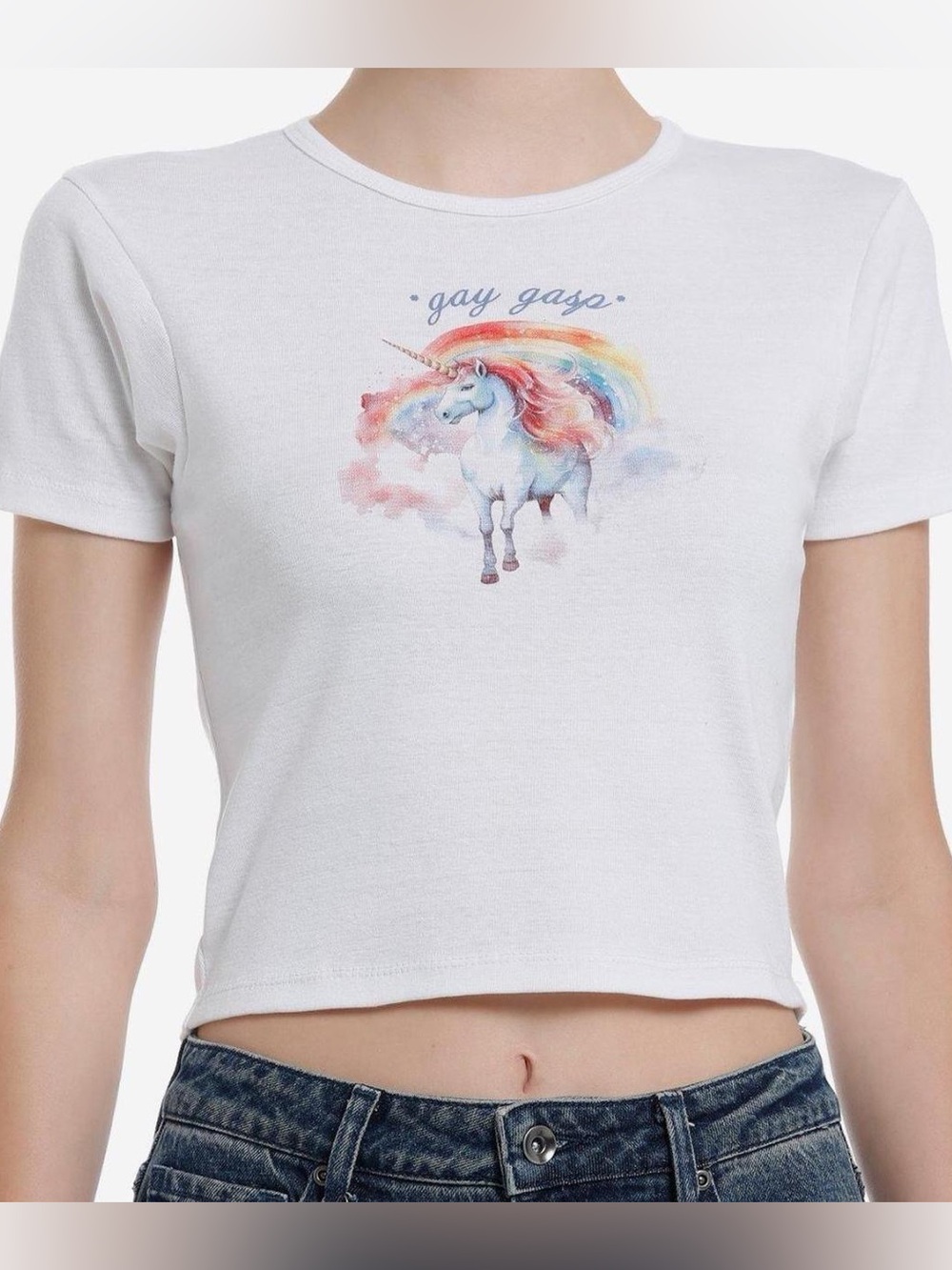 Gay Gasp Unicorn T Shirt